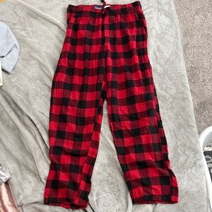 Old Navy Red and Black Buffalo Plaid Lounge Pants